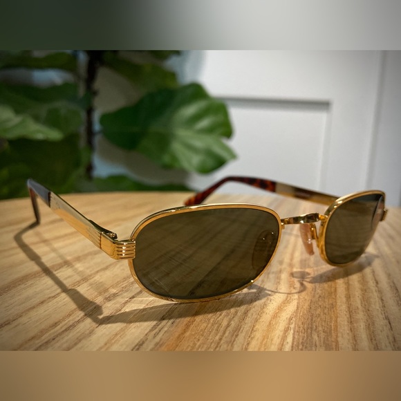 Vintage Oval Frame Military Grade Sunglasses Air Crew Scorpion NOS - Picture 4 of 8